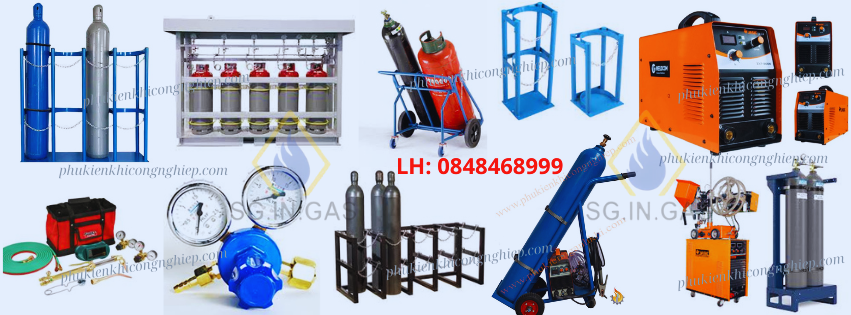giá đỡ bình khí