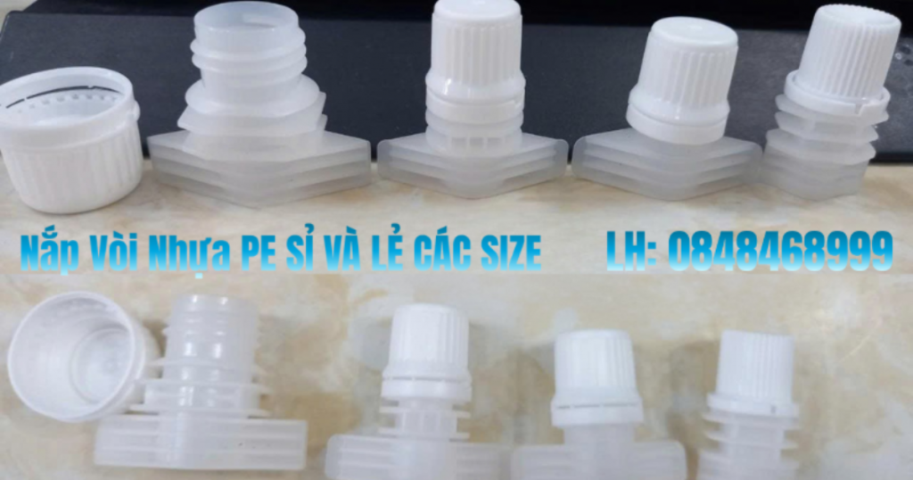 voi nhua pe phan hung