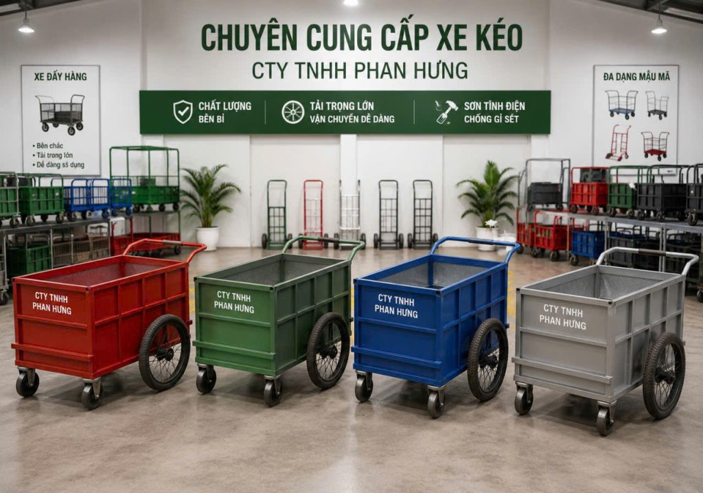 Màu Sắc Đa Dạng Xe Kéo SGXK-02 Phan Hưng